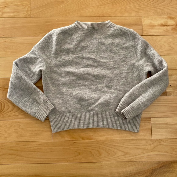 Acne boiled wool cropped sweater - Picture 5 of 5